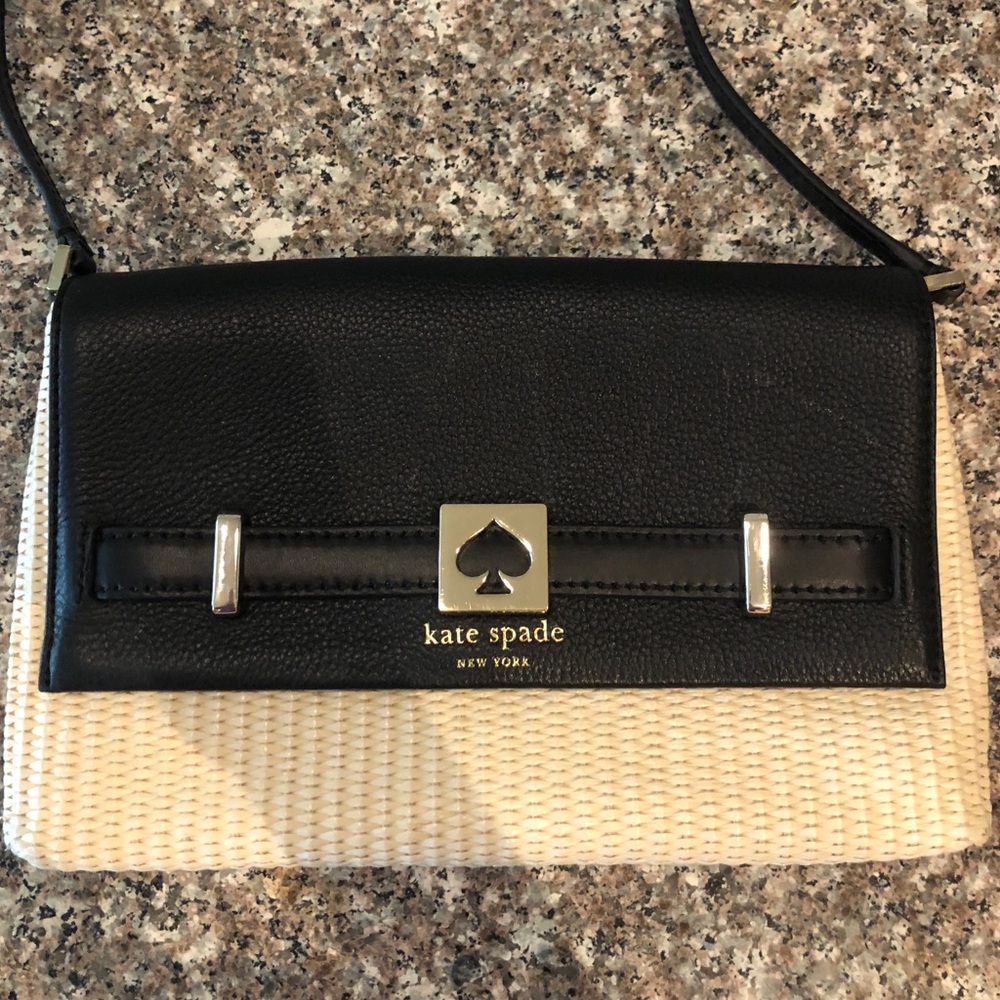 Kate Spade black/white purse